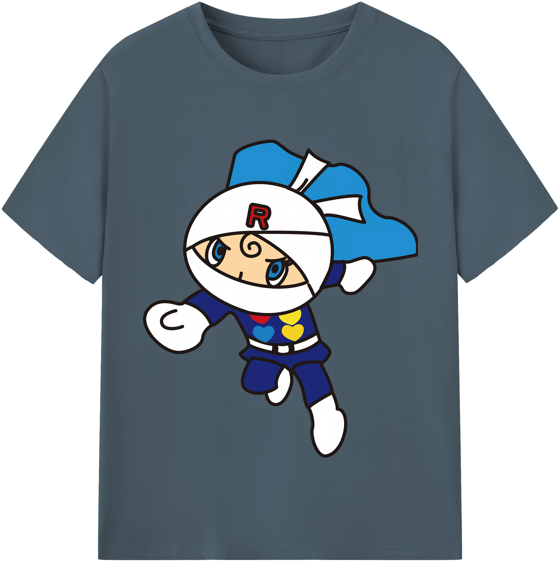 （画像用） アンパンマン Anpanman 綿100％半袖Tシャツ（フロントプリント）